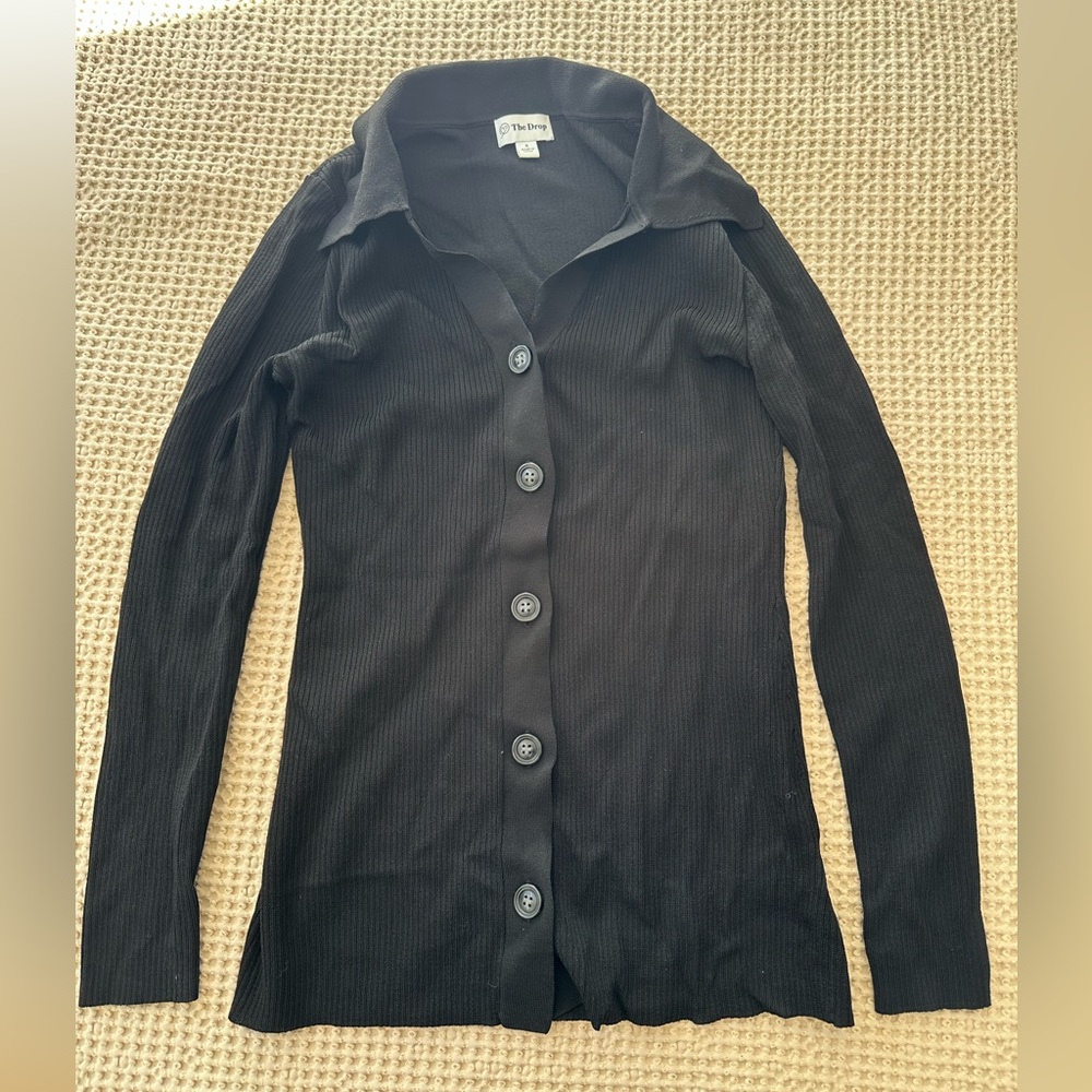 The Drop Button Down Sweater - image 1